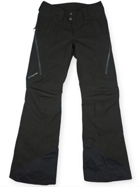 Patagonia Insulated Powder Bowl Pants Women's XS Black GORETEX RECCO EUC